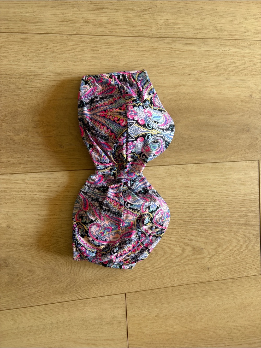 Victoria’s Secret Bandeau Paisley Swimtop